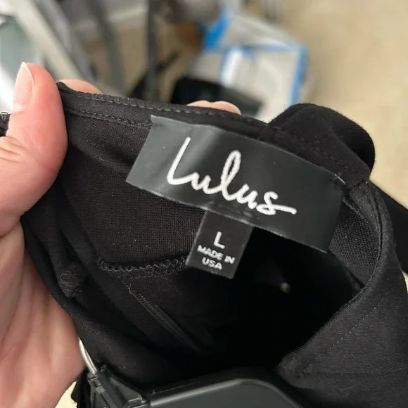 Lulu’s Black Sleeveless Dress - Picture 6 of 8